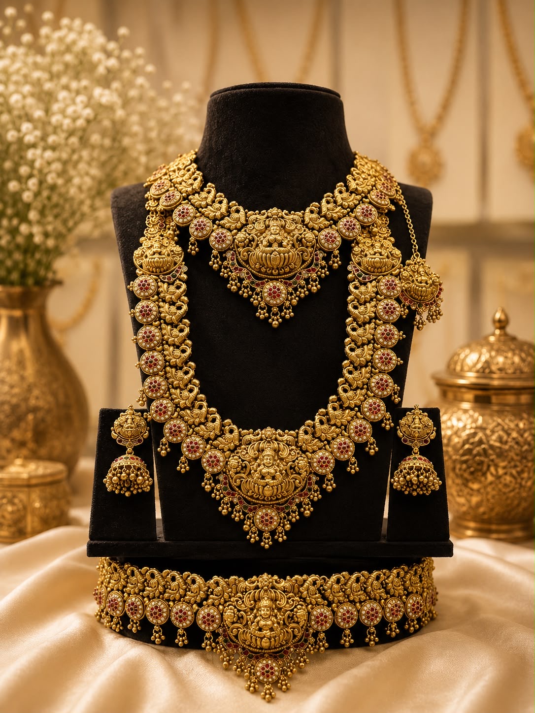 Antique Heavy Designs Bridal Set