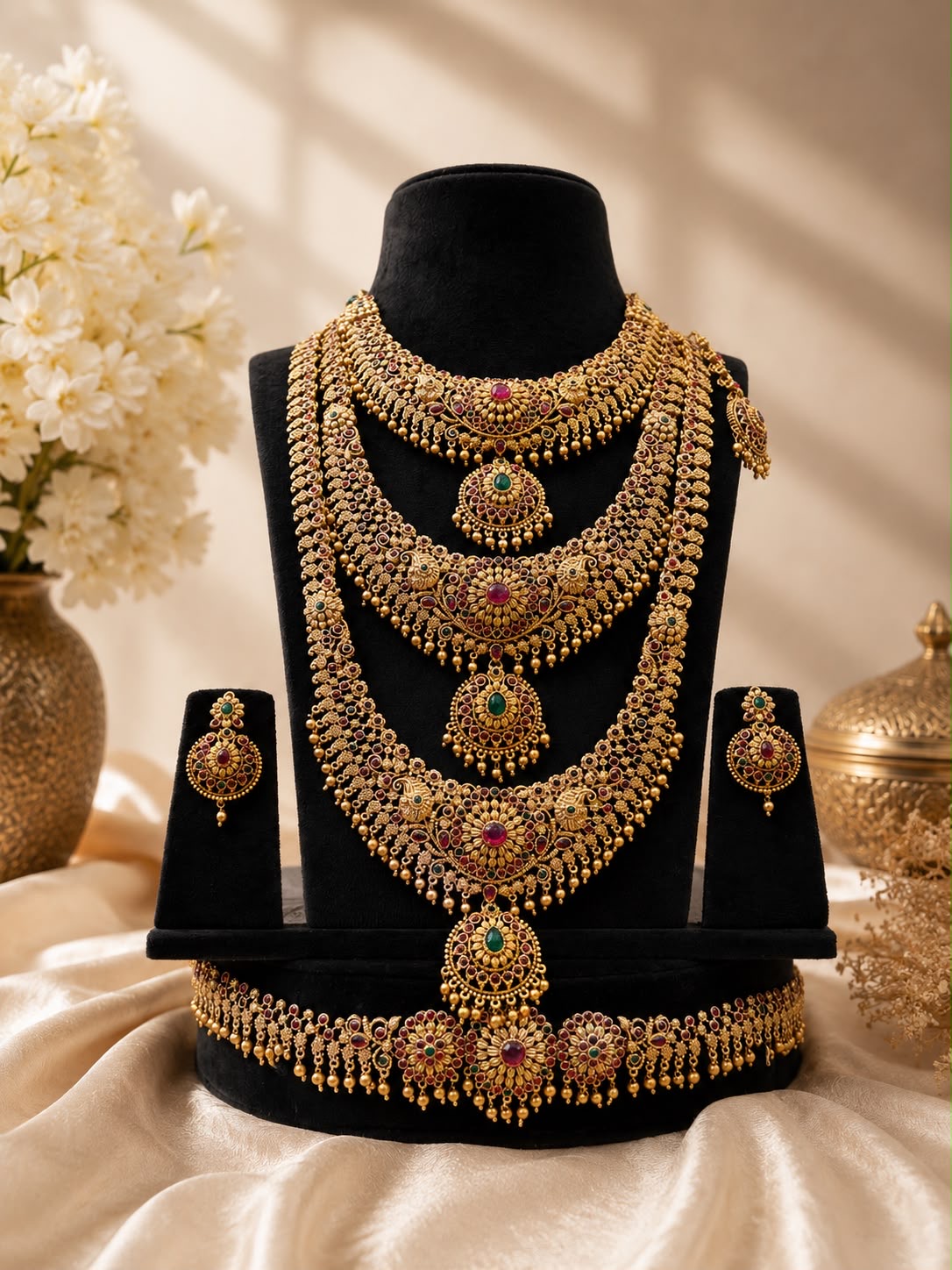Antique Three Step Bridal Set
