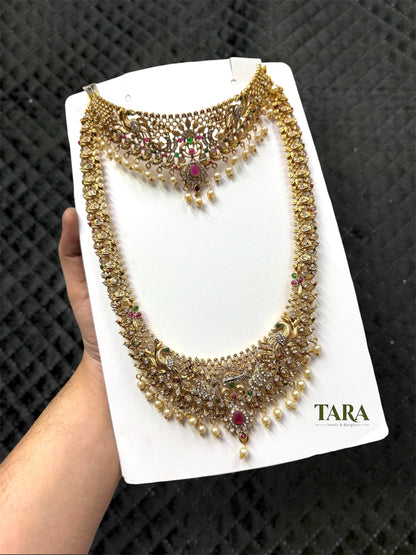 Antique Stone Choker Bridal Set