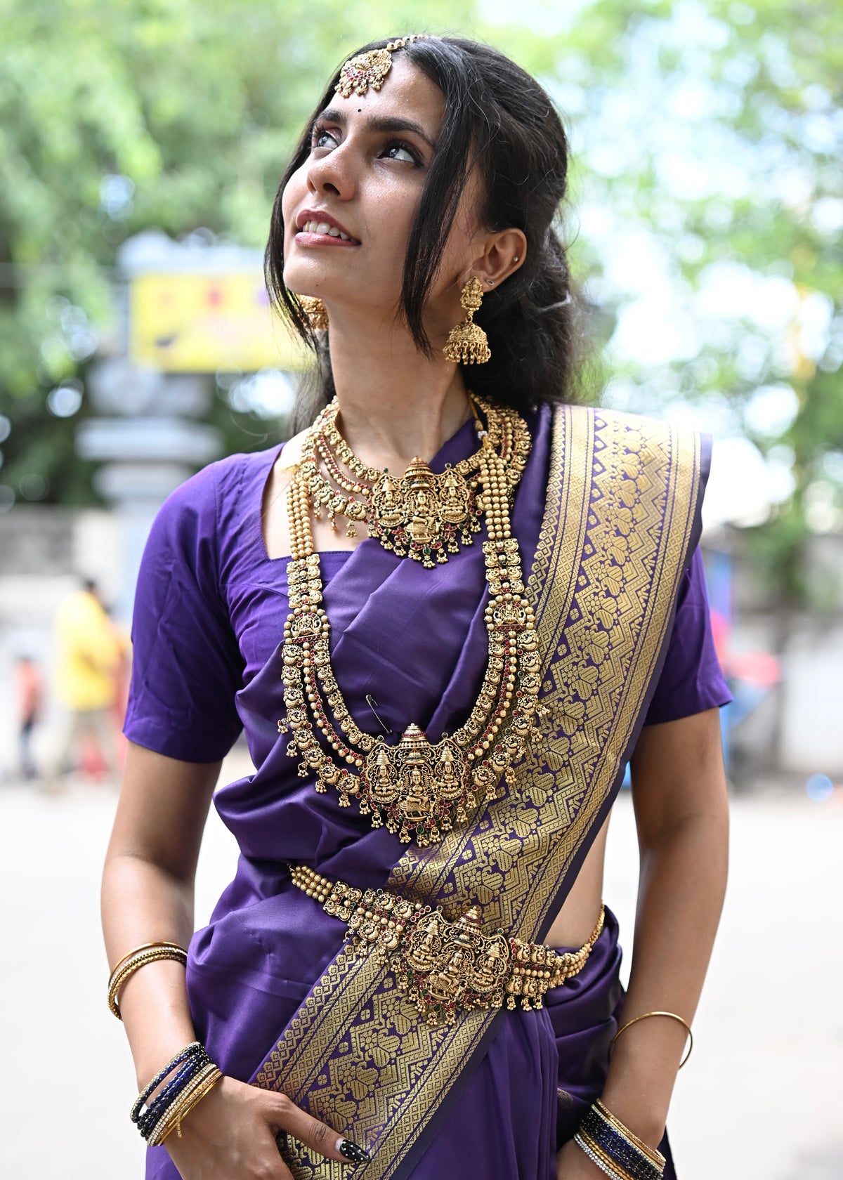 Tirupati Designs Antique Bridal Set