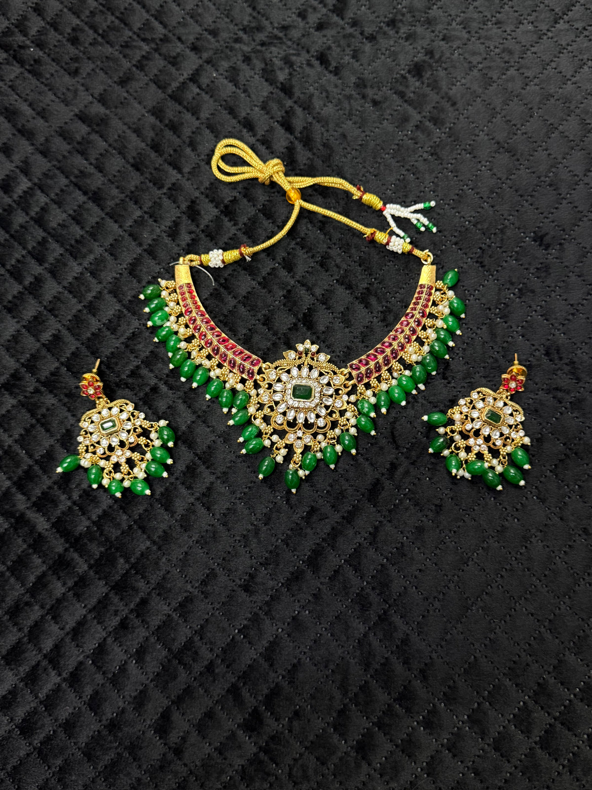 Green Beats Necklace