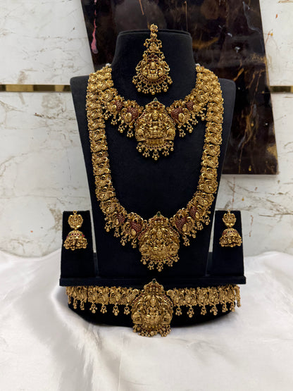 Antique Gold Beats Bridal Set