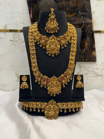 Antique Gold Beats Bridal Set