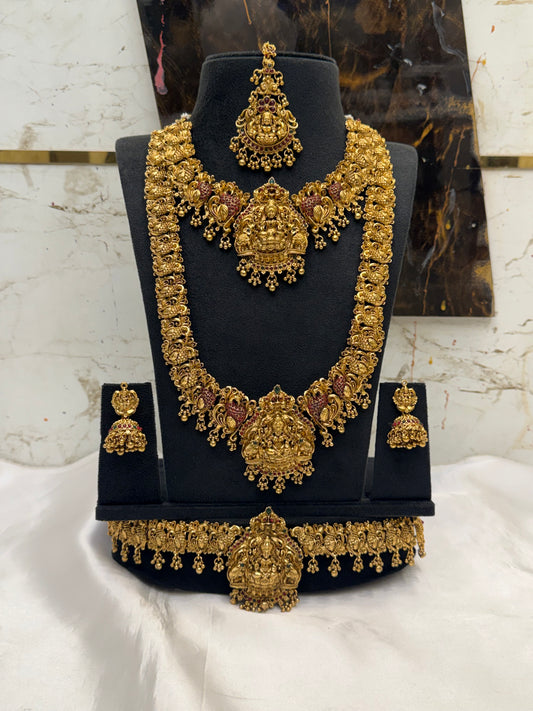 Antique Gold Beats Bridal Set