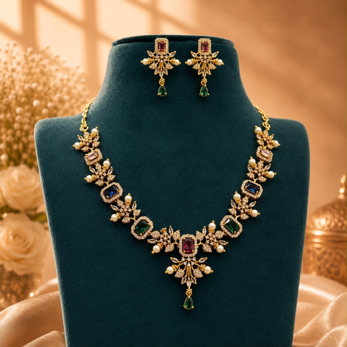 AD Stone Radiance Necklace