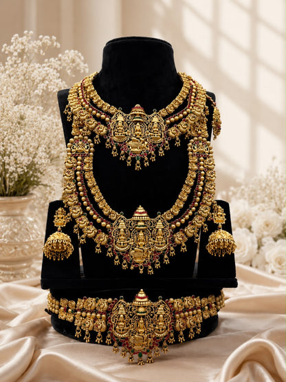 Tirupati Designs Antique Bridal Set