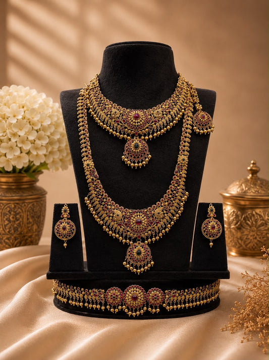 Antique Designs Bridal Set