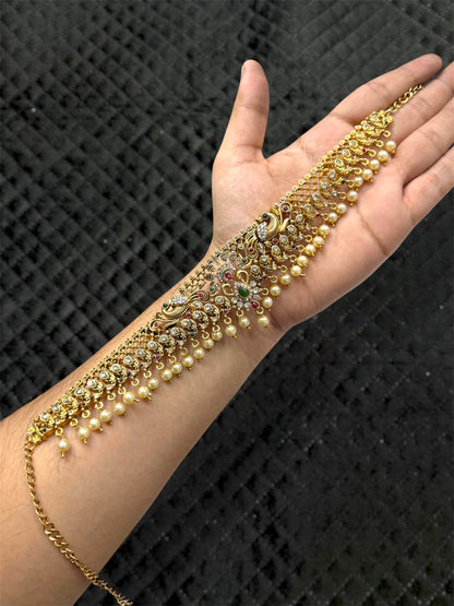 Antique Stone Choker Bridal Set