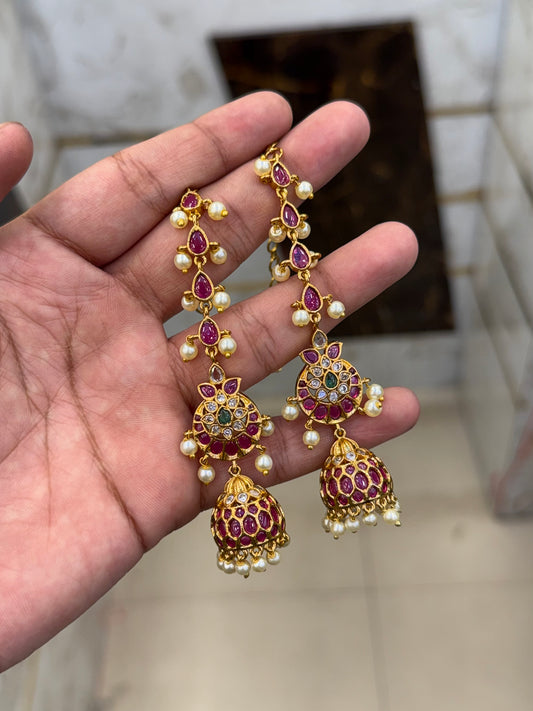 Ruby Elegance Jhumki & Mattel