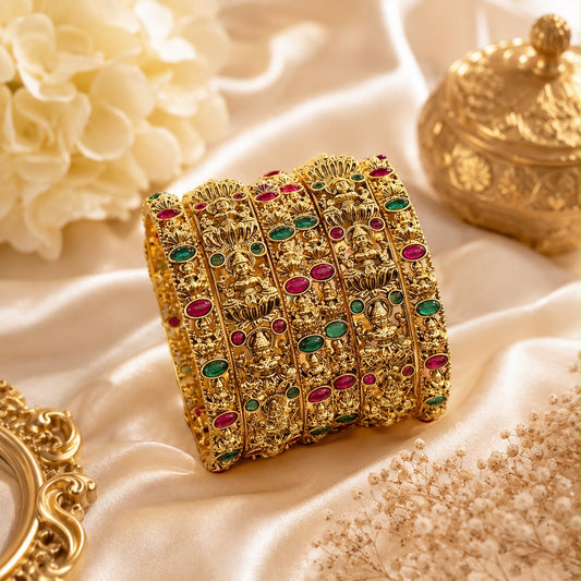 Swarnam Classic Antique Bangles