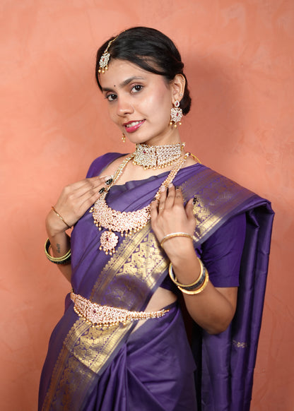 Antique Stone Choker Bridal Set