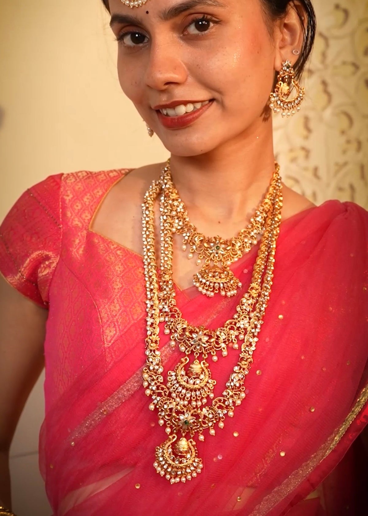 Trending Stone Bridal Set